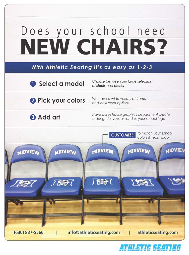 Athletic Logo Folding Chairs