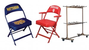 Chairs and Storage for Athletic Events